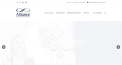 Desktop Screenshot of grupoalliance.com.br